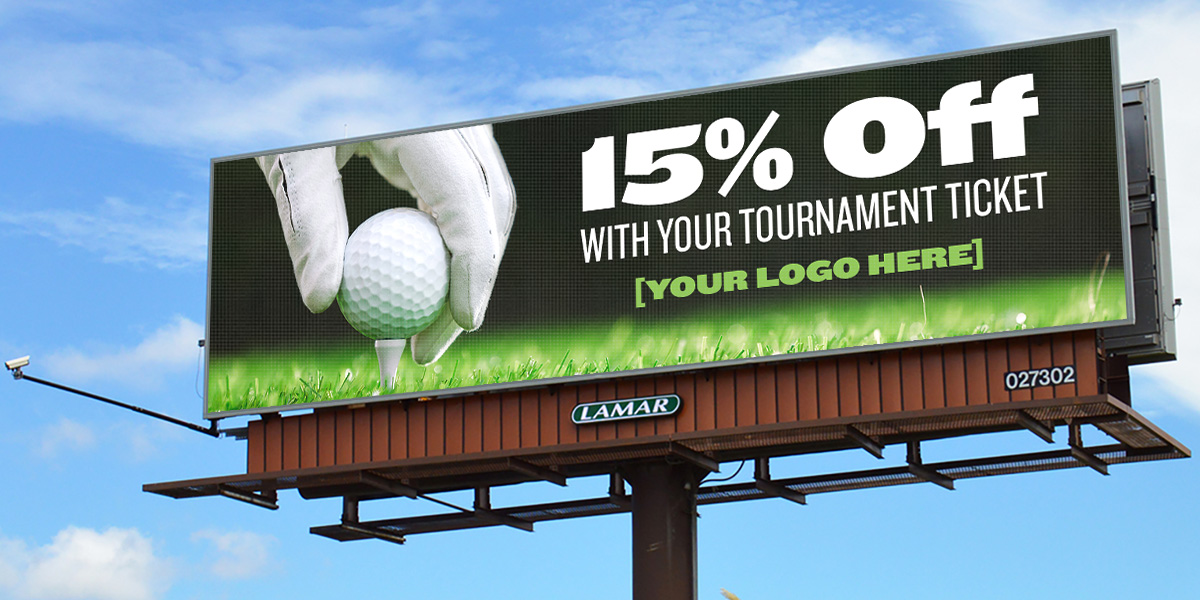 Promote your golf tournament